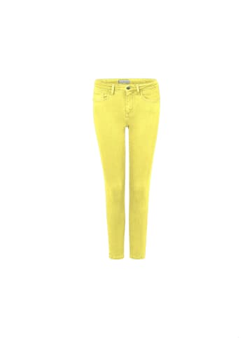 Rich & Royal Skinny Fit Jeans für Damen in gelb