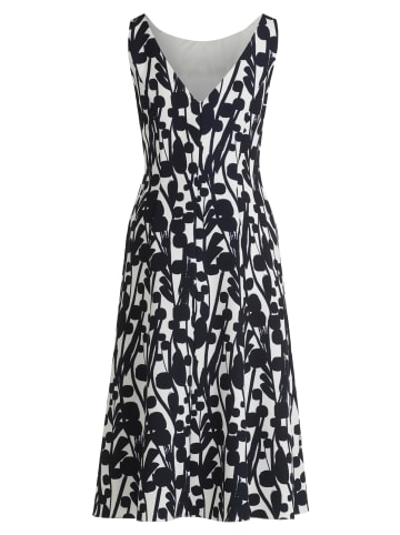 Vera Mont Cocktailkleid mit Print in Cream/Dark Blue