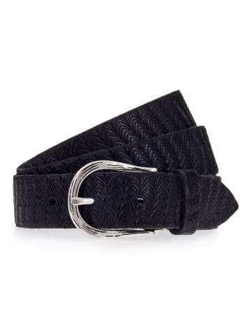 b.belt Gürtel Leder in navy