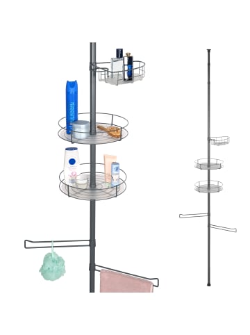 bremermann Teleskop-Badregal max. 290 cm grau