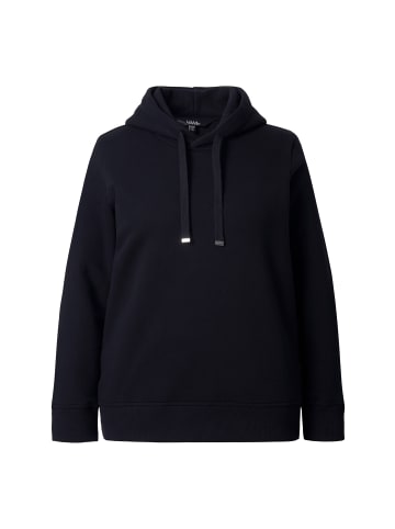 Ulla Popken Sweatshirt in schwarz