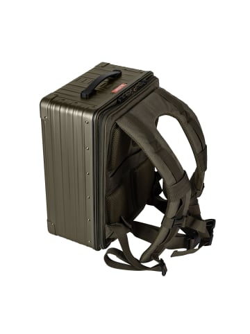 Aleon Hybrid Business-Rucksack 42 cm Laptopfach in bronze