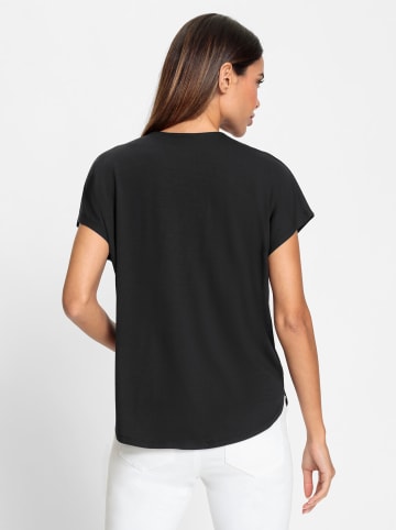 Heine Shirtbluse in schwarz