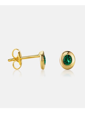 Diamant L'éternel Ohrringe aus 585 Gelbgold