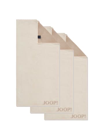 JOOP! Handtuch 3er Pack in Creme