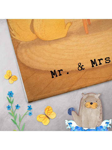 Mr. & Mrs. Panda Handtuch Eichhörnchen Gesellschaftsspiele Desig... in Weiß