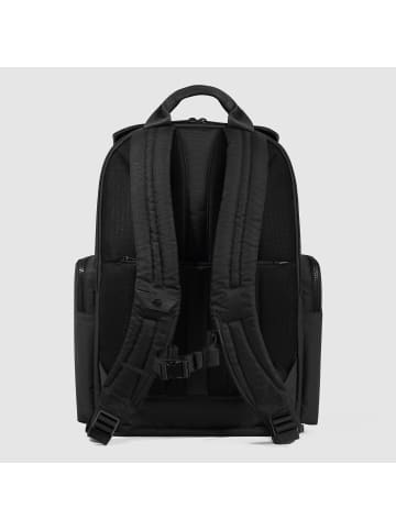 Piquadro Steve Rucksack RFID Schutz 45 cm Laptopfach in black