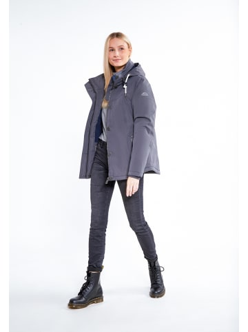 ICEBOUND Damen Winterjacke in Steingrau