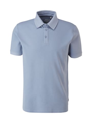 s.Oliver Polo-Shirt in 5215_blassblau