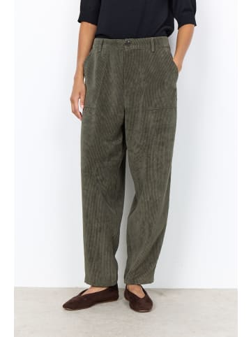 soyaconcept SC-BINDI 20-C Hose mit Kordstruktur in Forest Night