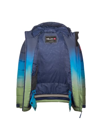 Trollkids Ski-/Snowboardjacke Hemsedal in navy/moss
