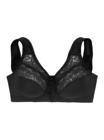 PETITE FLEUR Entlastungs-BH in schwarz