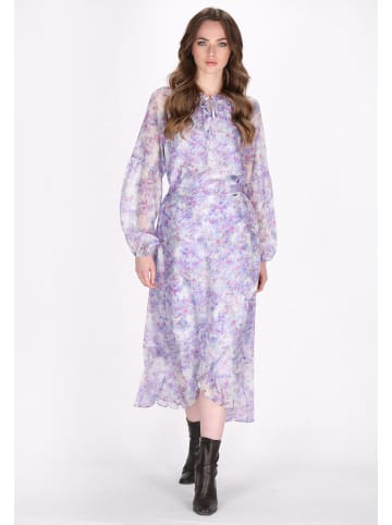 DreiMaster Vintage Women Skirt in violet pink multicolor