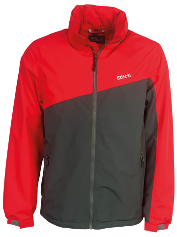 PRO-X elements Funktionsjacke "AUGUST" in Rot/Anthrazit