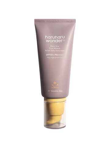 HARUHARU WONDER Sonnencreme Black Rice Pure Mineral Relief Daily Sunscreen SPF50+/PA++++, 50 ml