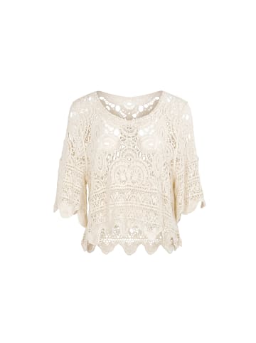 ebeeza Women Sweater in Ecru