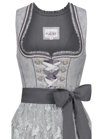 Nübler Mini Dirndl Gerti in Silber