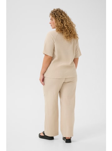 KAFFE curve Langarm - Hemd KCpaula Loose fit in Feather Gray
