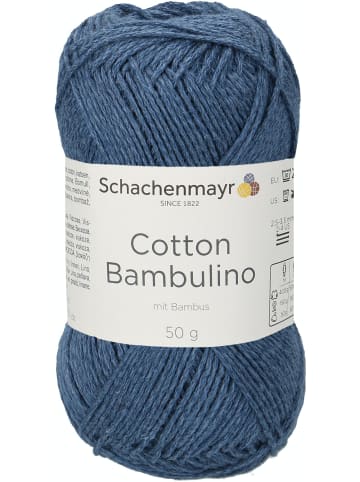 Schachenmayr since 1822 Handstrickgarne Cotton Bambulino, 50g in Indigo