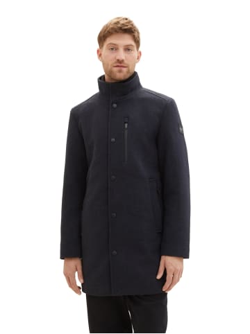 Tom Tailor Winter Mantel Jacke Einsatz wool coat 2 in 1 in Navy