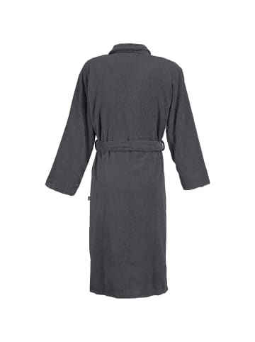 Erwin Müller Frottier Unisex-Bademantel Karlsruhe in anthrazit