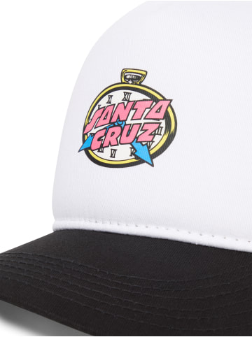 Santa Cruz Cap Grabke Clock Dot in weiß mehrfarbig - 0001