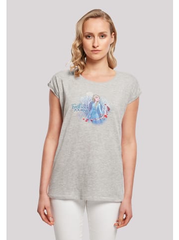 F4NT4STIC T-Shirt Disney Frozen 2 Trust Your Journey in grau meliert