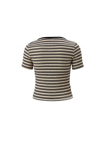 VINAJA Women T-Shirt in Cream Black