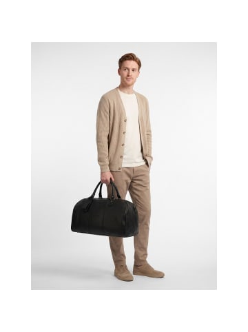William-II Weekender Reisetasche Leder 53 cm black