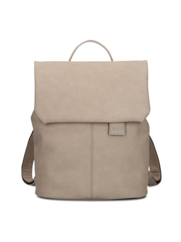 Zwei Mademoiselle.M City Rucksack 29 cm in nubuk cappuccino