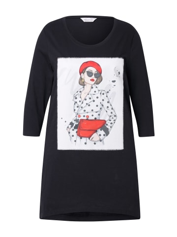 MIAMODA Shirt in schwarz