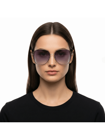 Longchamp Sonnenbrille in Black