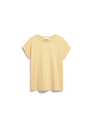 armedangels T-Shirt Idaara in zitrone
