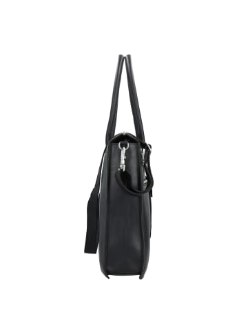 Cowboysbag Aktentasche Leder 35 cm Laptopfach in black