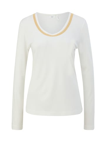 s.Oliver T-Shirt in 0200_ecru