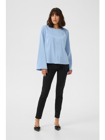 Kaffe Langarm-Bluse KAhill in Soft Chambray