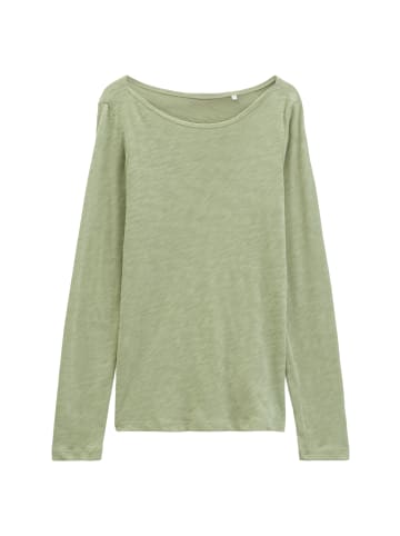 Marc O'Polo U-Boot-Longsleeve regular in Smooth Sage