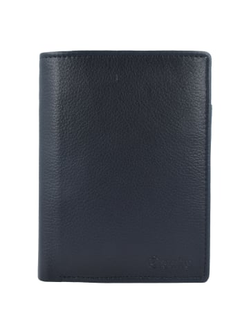 Esquire New Line Geldbörse RFID Leder 10 cm in schwarz