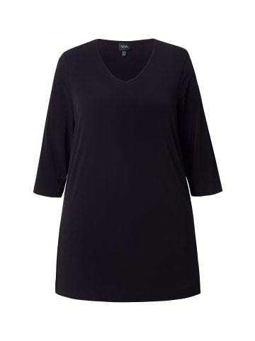 Ulla Popken Longshirt in schwarz