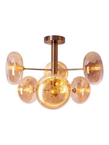 näve Deckenleuchte "ORION" in amber - (L)52 cm x (B)52 cm x (H)38 cm