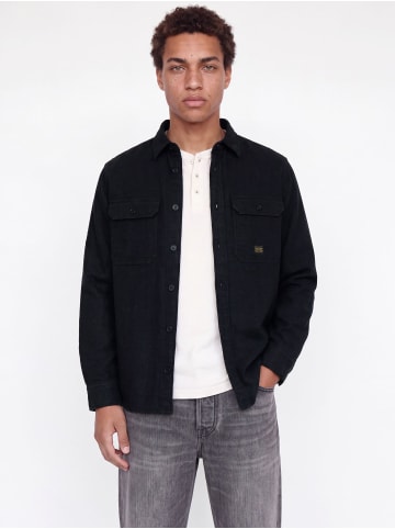 Jack & Jones Overshirt in Dark Grey Melange