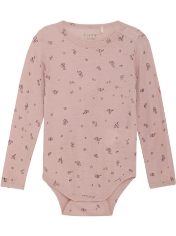 Fixoni Kinder Langarmbody "Body LS" in Pink