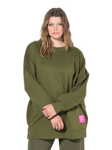 Studio Untold Sweatshirt in palmen grün