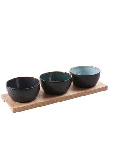 Bitz Kabarett-Set Gastro in Schwarz ass.