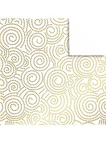 Buntpapierfabrik Ludwig Bähr Faltblätter Florentine Swirl 10x10cm