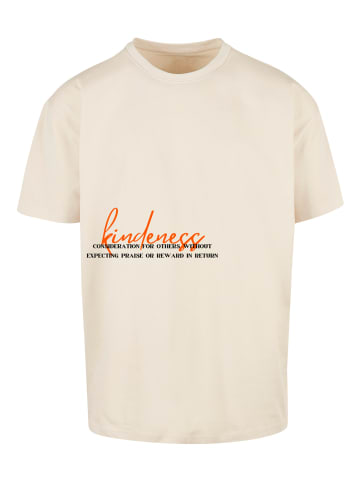 F4NT4STIC Heavy Oversize T-Shirt kindness OVERSIZE TEE in sand