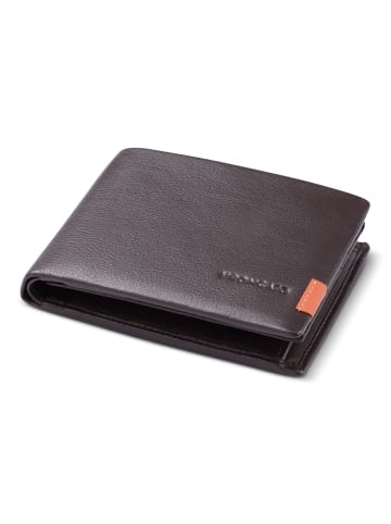 Roncato Monaco Geldbörse RFID Schutz Leder 12.5 cm in brown
