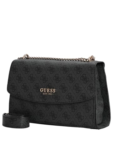 Guess Calista XBody Flap - Schultertasche 24 cm (coal logo) in coal logo