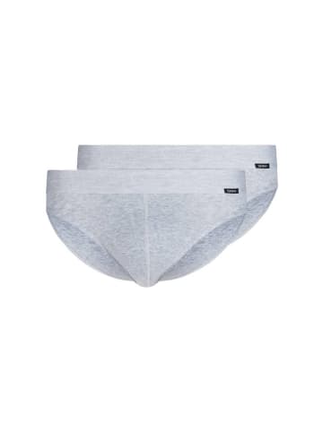 Skiny Slip 2er Pack in Grau