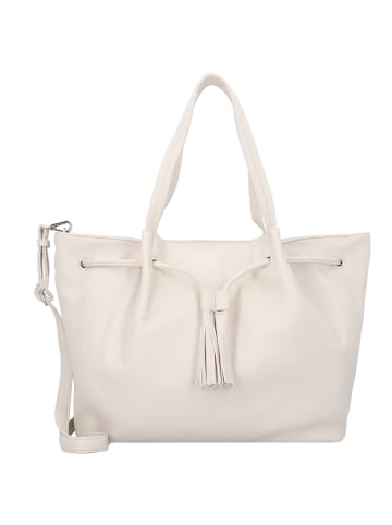 Tom Tailor Camilla Shopper Tasche 40 cm in off white